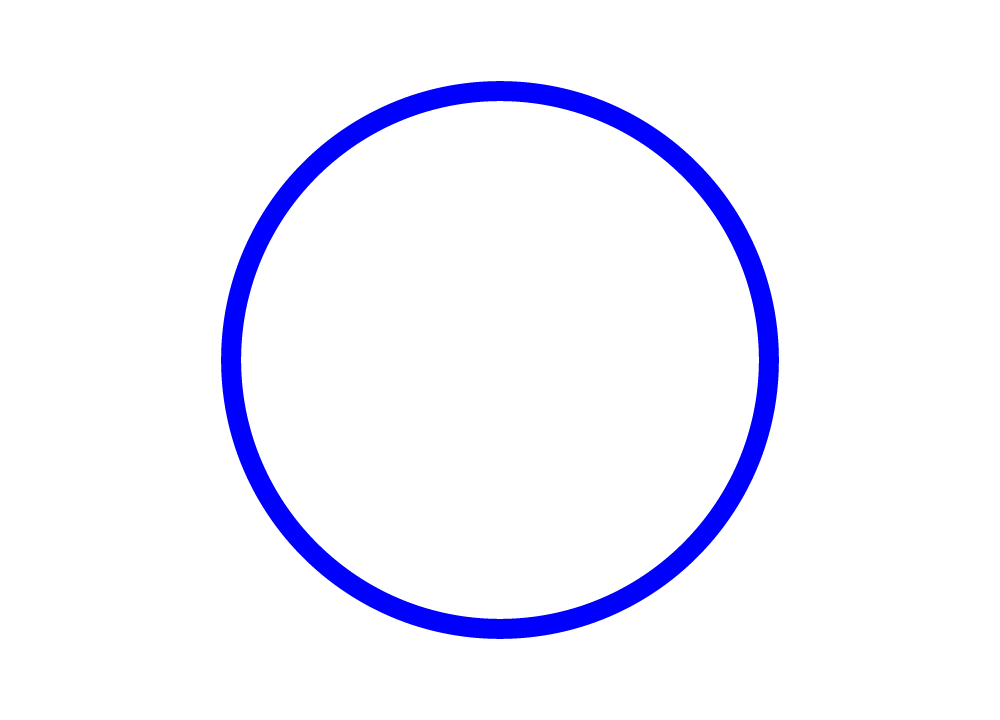 blue circle outline png