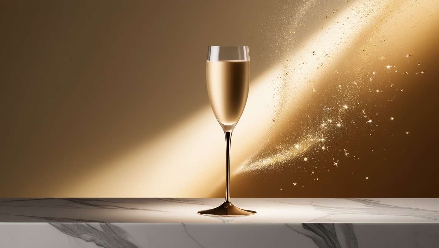 champagne background for luxury branding