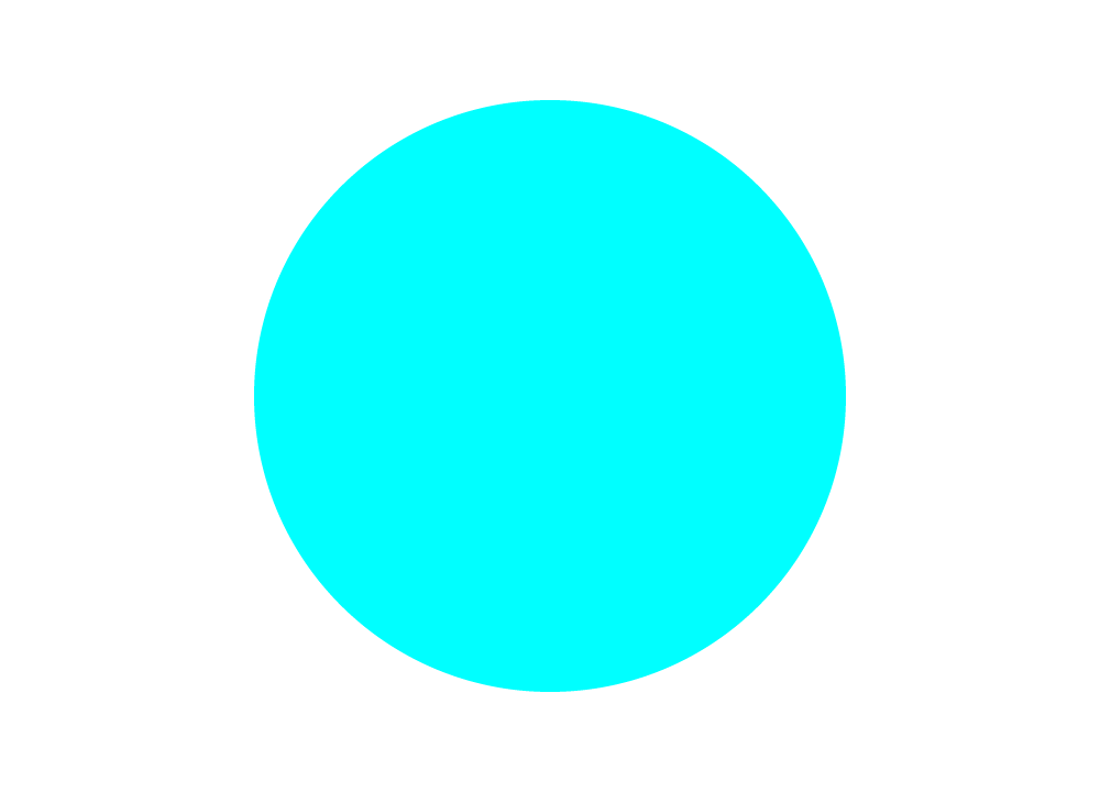 Download Free Cyan Solid Circle png Image for websites, slideshows, and designs | royalty-free and unlimited use.