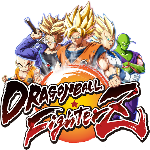 Dragon Ball FighterZ, Game Logo, Anime Fighting PNG Image