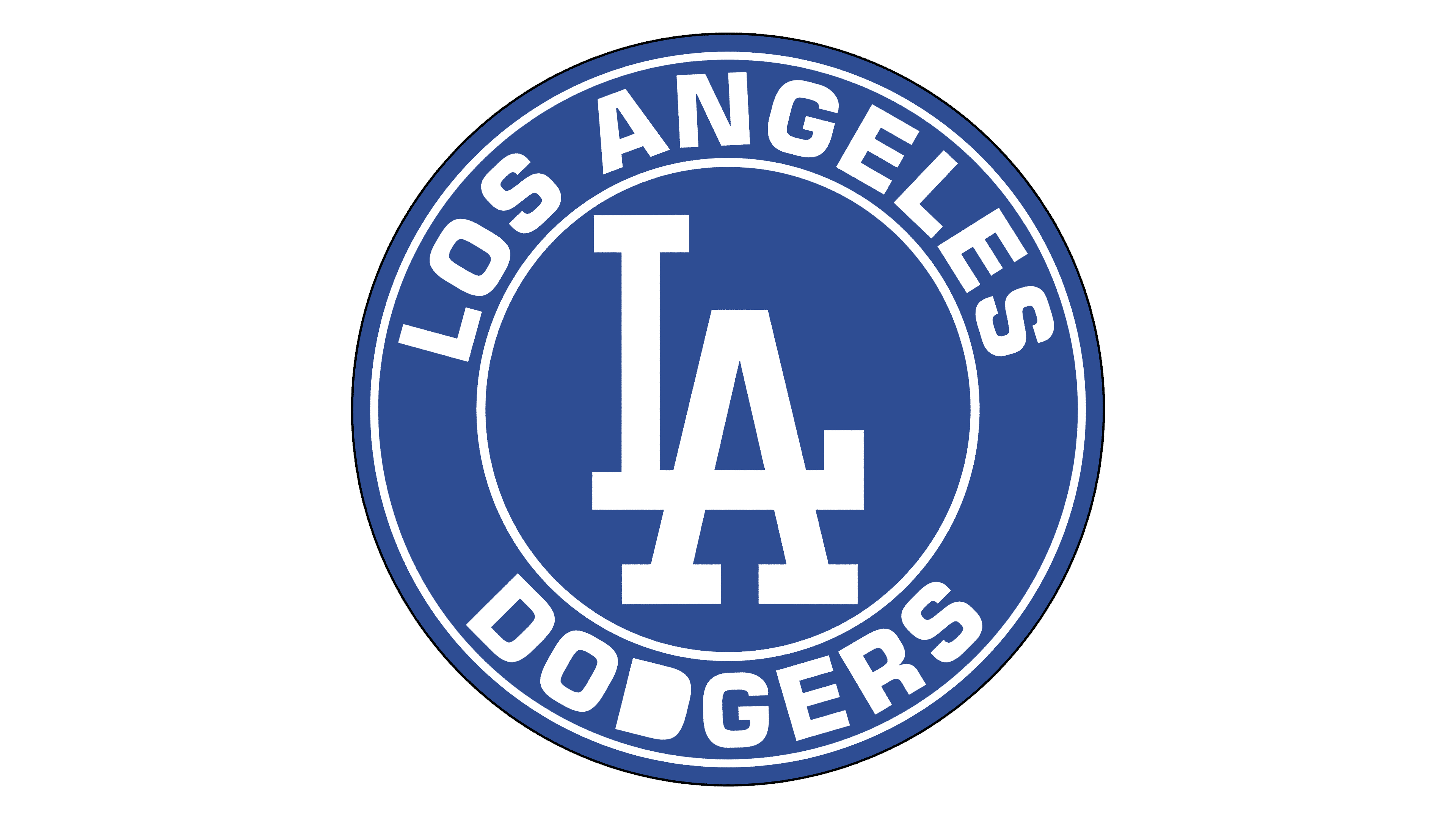 Los Angeles Dodgers Logo, Baseball Team, Sports Emblem PNG Image