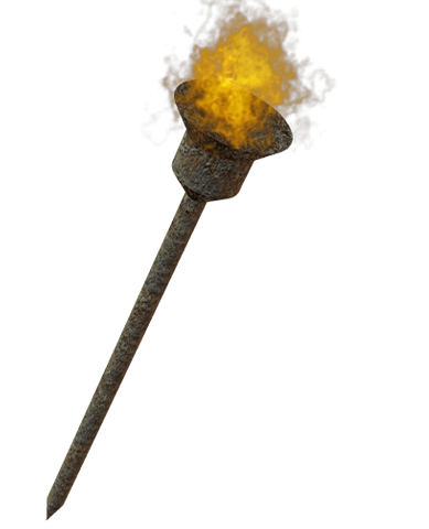 Burning Torch, Flame Light, Candle Fire PNG Image