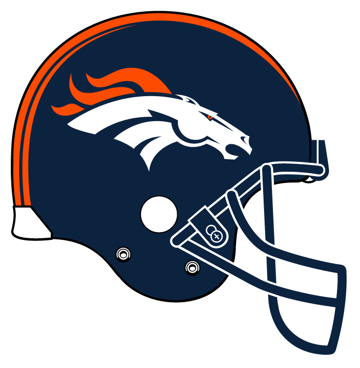 Denver Broncos Helmet, NFL Free PNG