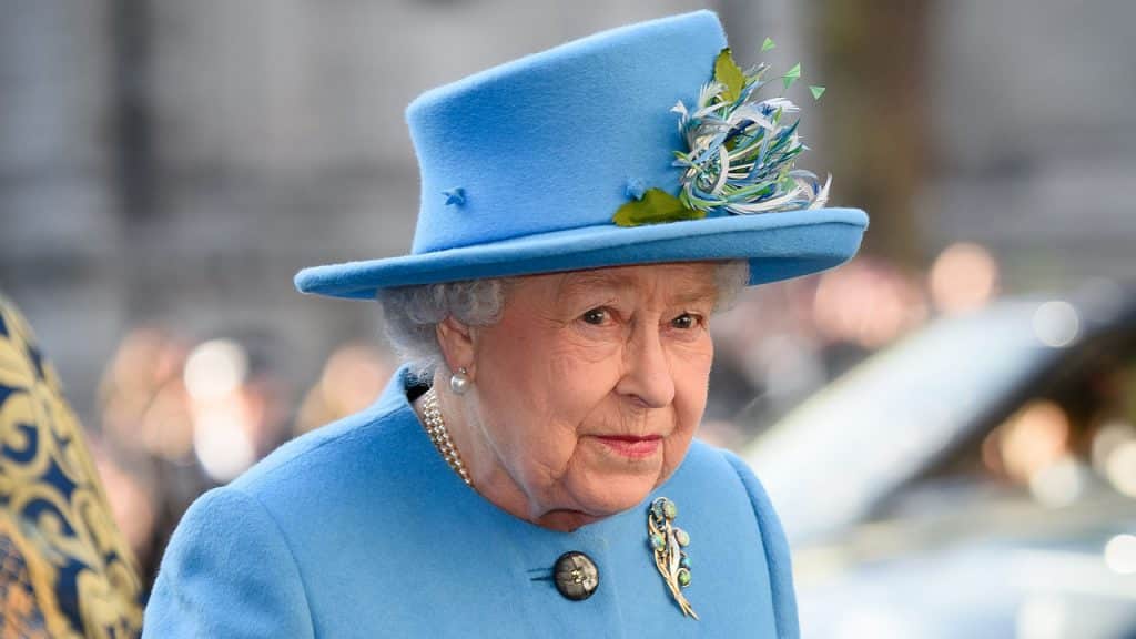 Queen Elizabeth smiling