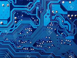 Blue Digital Circuit Board Backgrounds