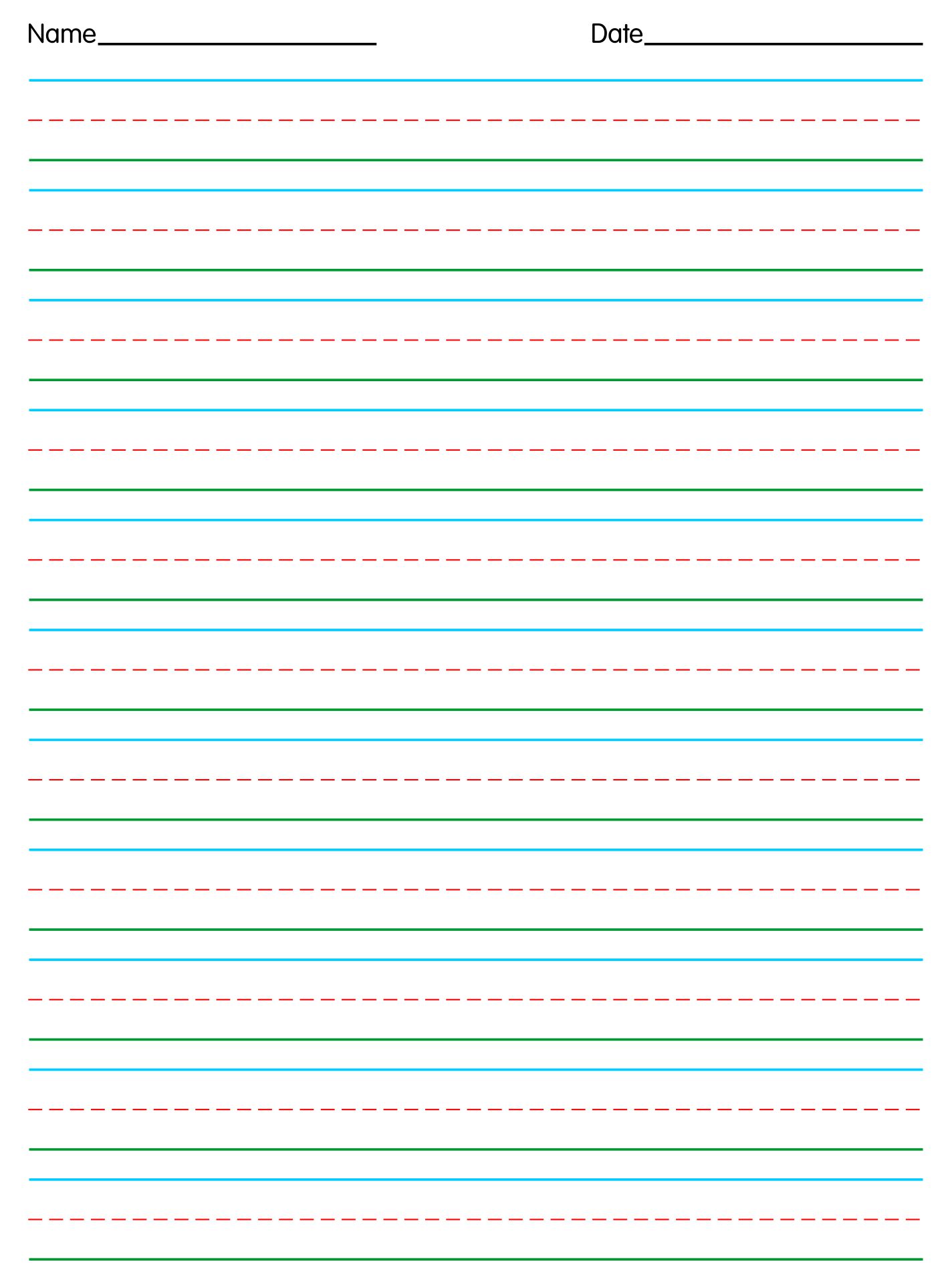 7 best images of blank cursive worksheets printable free printable ...