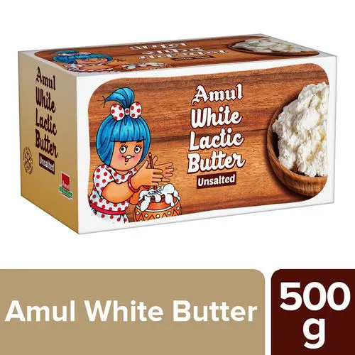 AMUL WHITE BUTTER 500GM – Raj Grocery