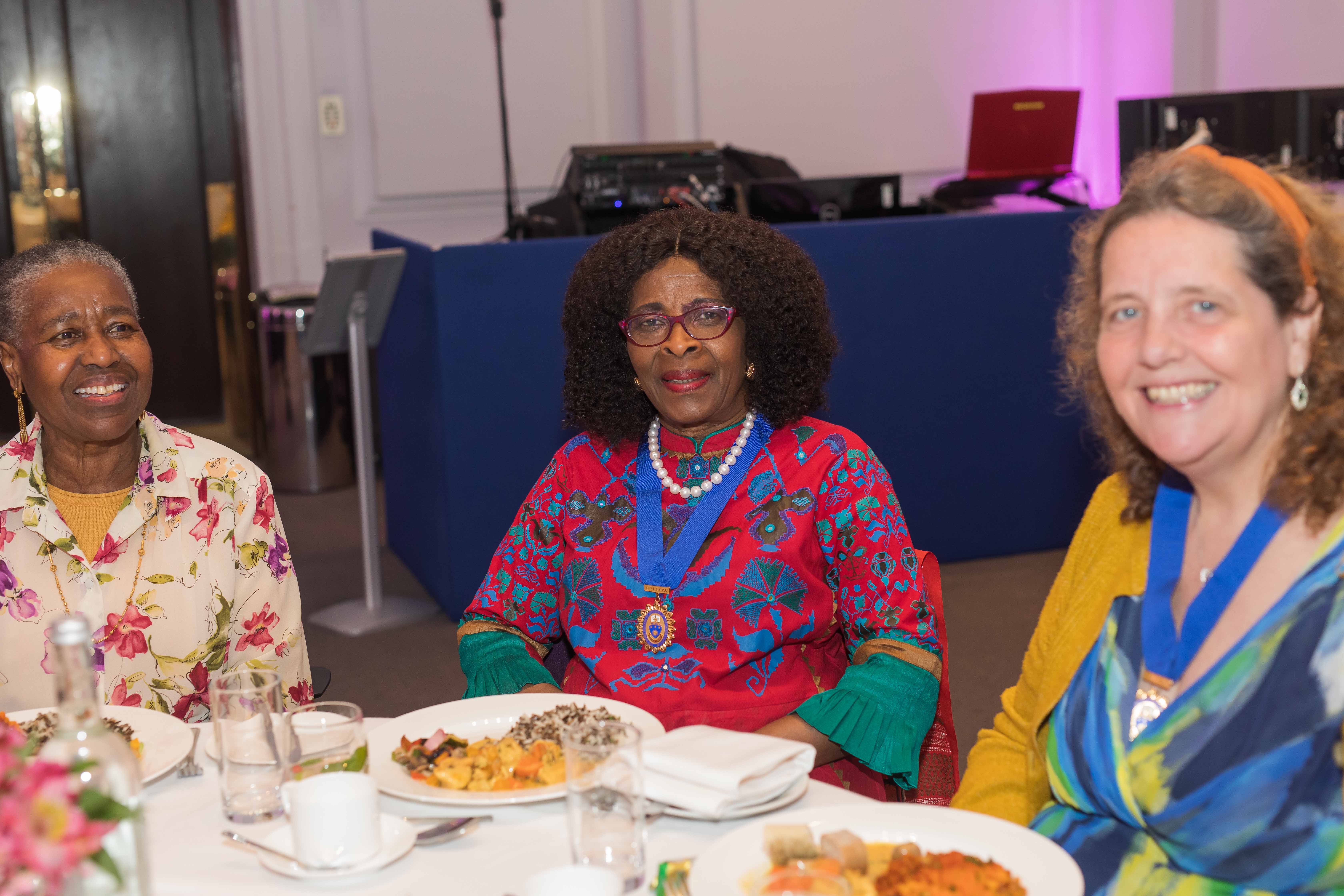 Dame Neslyn Watson-Druee CBE FRCN, Dr Cecilia Anim CBE FRCN, and Dr Regina Keith FRCN