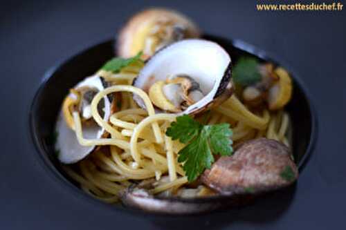 Spaghetti aux coquillages comme en Italie