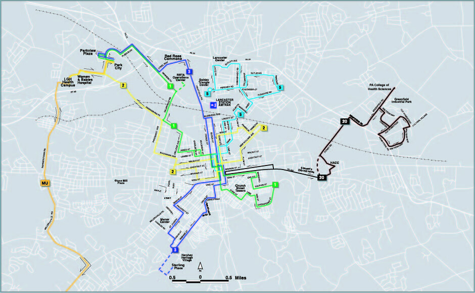 Transit Route Map