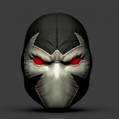 Bane Mask - DC Comics 3D Model