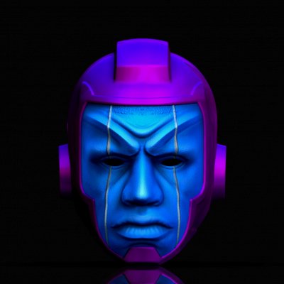 Kang The Conqueror Helmet - MARVEL COMICS Mask 3D Model