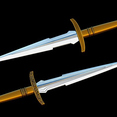 Loki Dagger - Weapon of Loki - TV Series 2021 3D Model