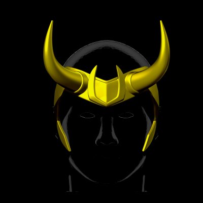 Loki Mask - TV Series 2021 3D Model