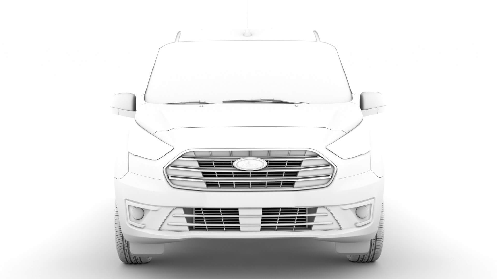 Ford Transit Connect LWB 2020 3D Model