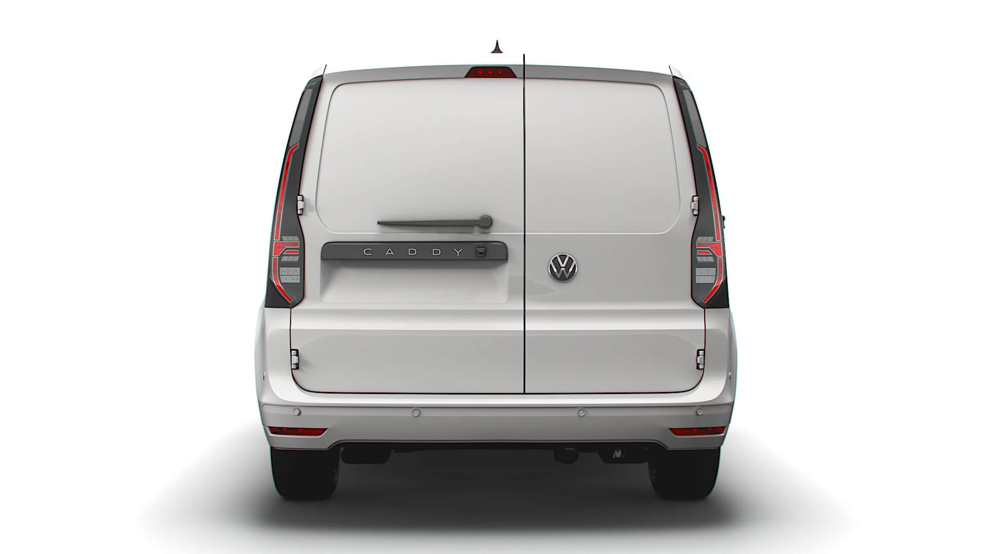 Volkswagen Caddy Commerce Pro Van 2021 3D Model