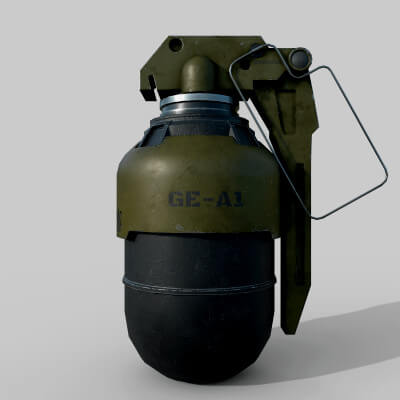 Futuristic Grenade Concept