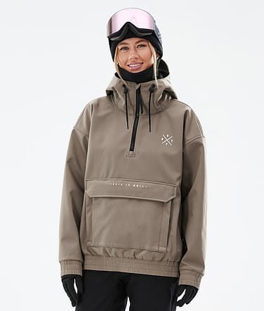 Dope Cyclone W 2022 Ski Jacket Women Walnut