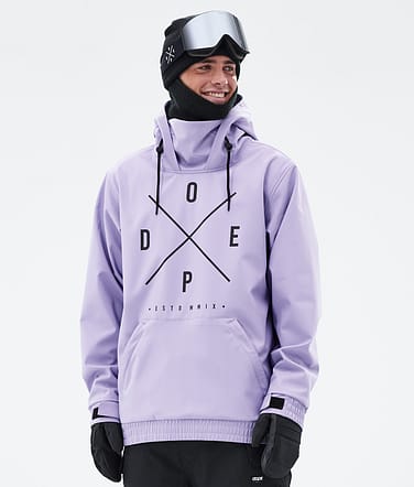 Dope Yeti Ski Jacket Men 2X-Up Faded Violet