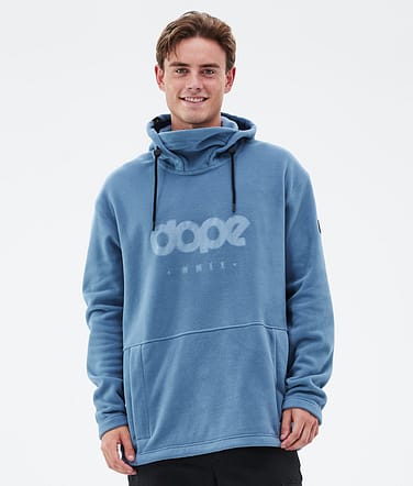 Dope Cozy II Fleece Hoodie Men Blue Steel