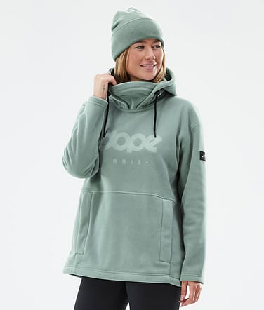 Dope Cozy II W Fleece Hoodie Women Faded Green