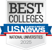 US News and World Report Badge for Best National Universities 2025