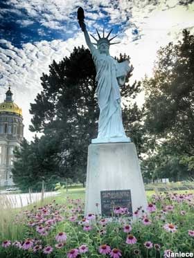 Statue of Liberty.