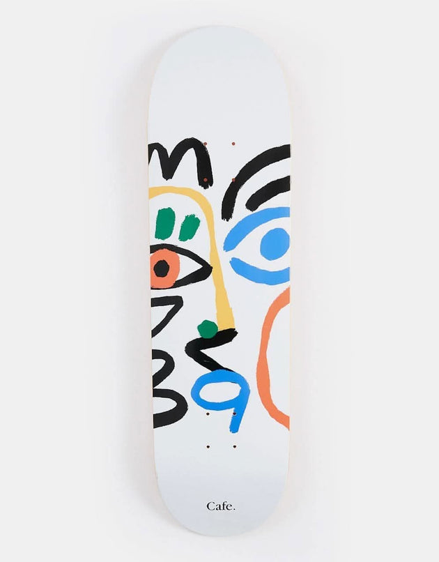 Skateboard Cafe "Marcello" Skateboard Deck - White