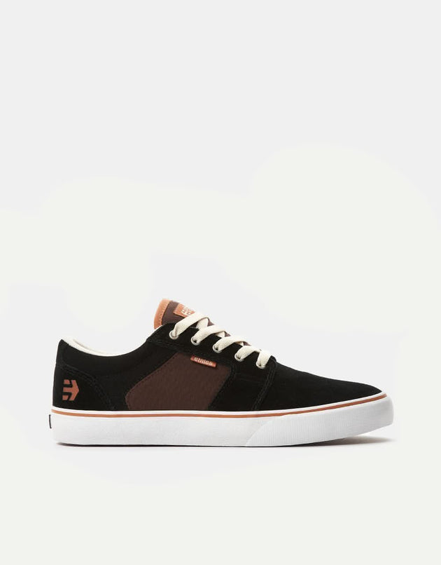 Etnies Barge LS Skate Shoes - Black/Brown