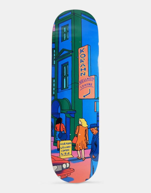 Skateboard Cafe Korahn's Wellness Centre "High Street" Series Skateboard Deck - 8.5"