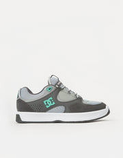 DC Kalynx Zero Skate Shoes - Grey/Grey/Grey