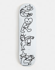 Skateboard Cafe "Buddy" C2 Skateboard Deck - White