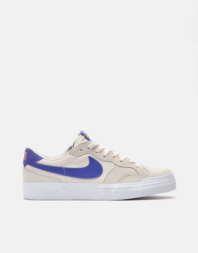 Nike SB Zoom Pogo Plus Skate Shoes - Phantom/Persian Violet-Light Bone-University Gold-White