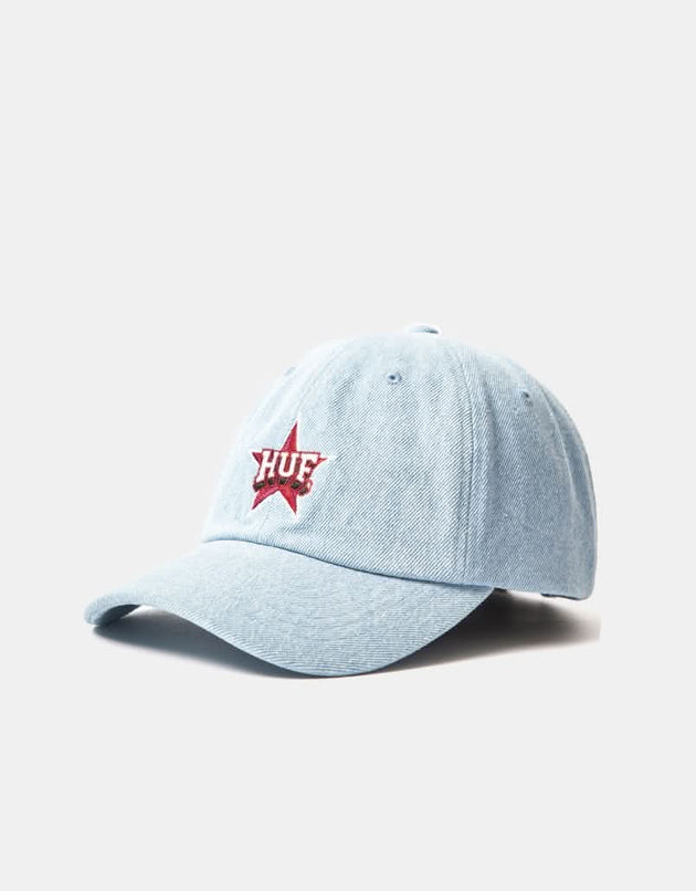 HUF All Star 6 Panel Cap - Light Blue