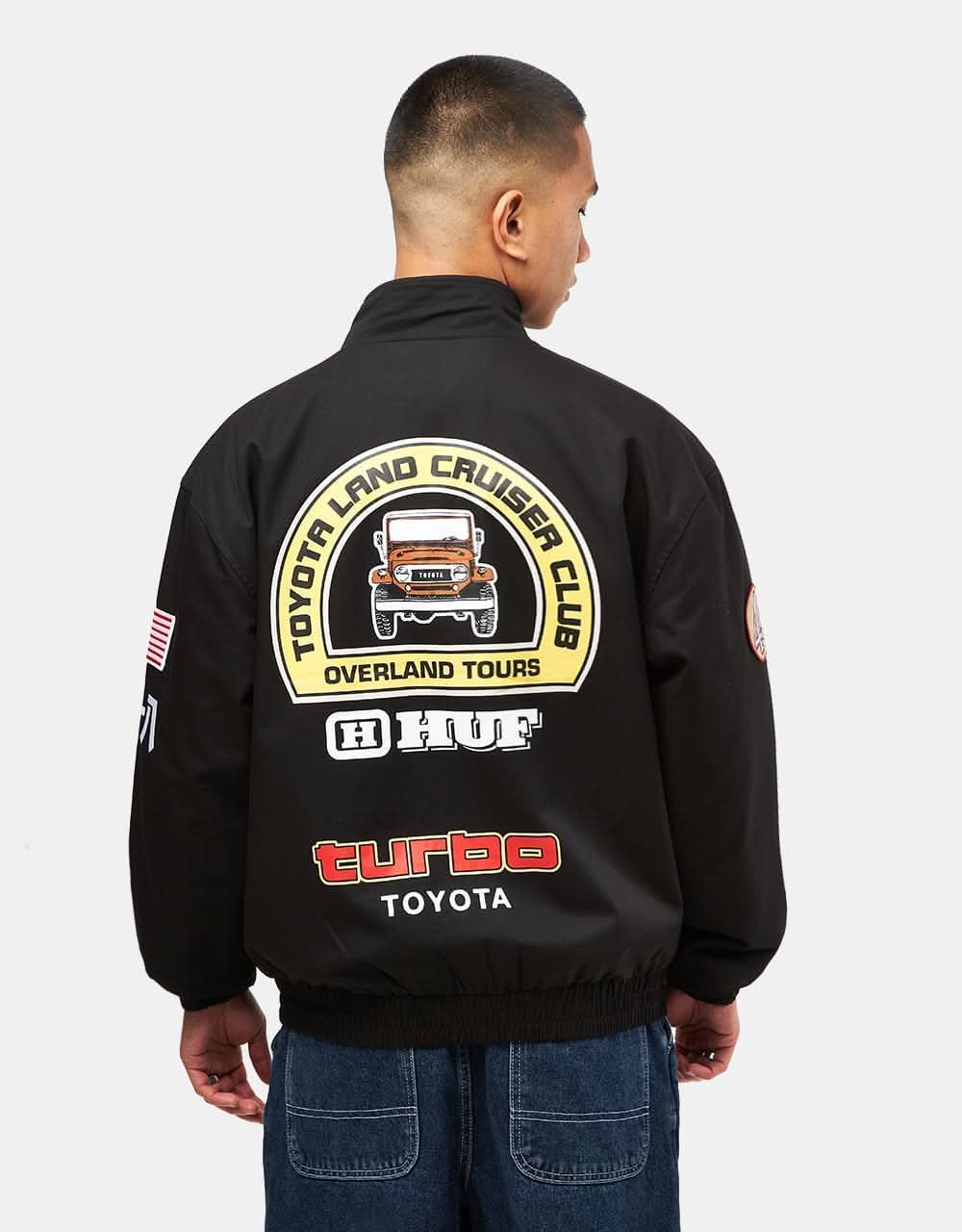 HUF x Toyota Land Cruiser Overland Touring Jacket - Black