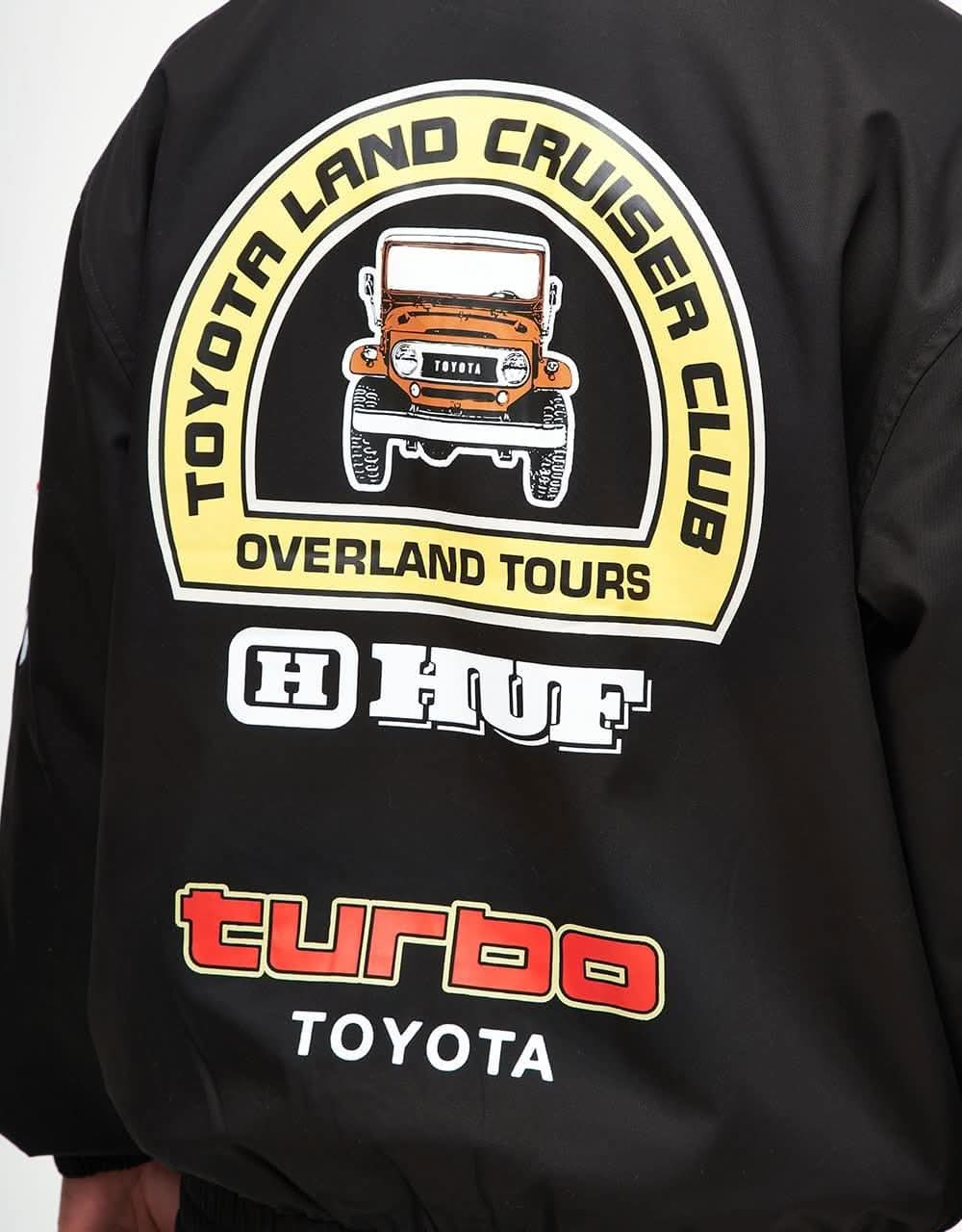 HUF x Toyota Land Cruiser Overland Touring Jacket - Black