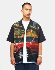 HUF x Toyota Land Cruiser Big City S/S Resort Shirt - Black