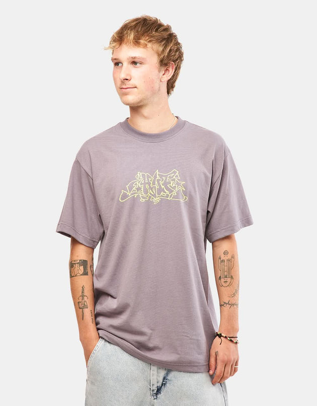 HUF Outlines T-Shirt - Light Plum