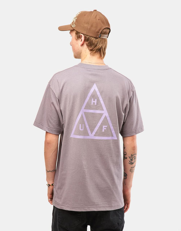 HUF Set Triple Triangle T-Shirt - Light Plum