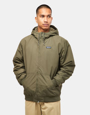 Patagonia Lined Isthmus Hoody Jacket - Basin Green