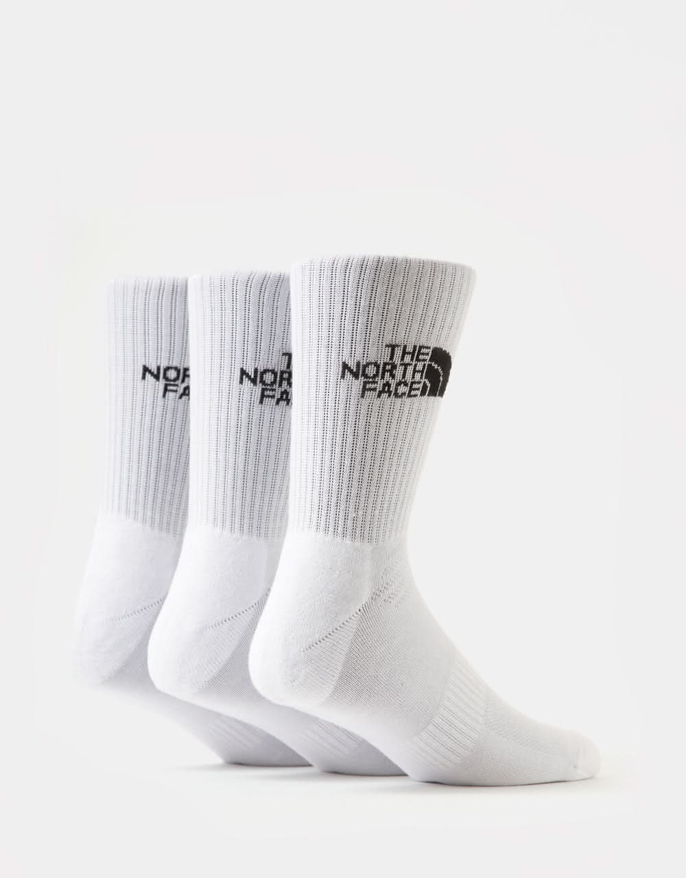 The North Face Multi Sport Cush Crew 3-Pack Socks - TNF White