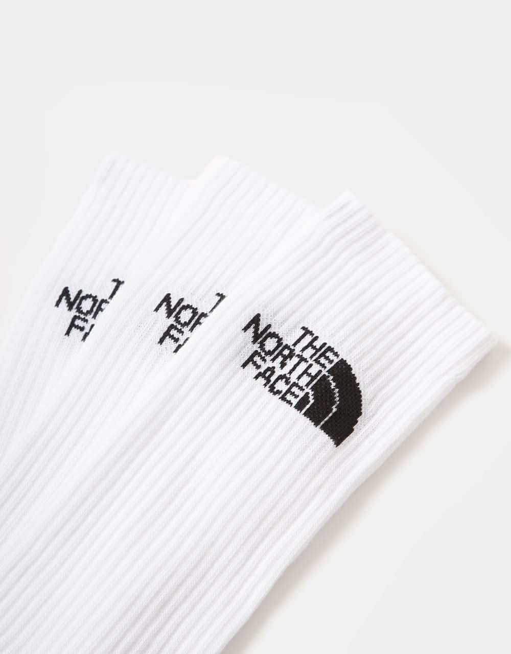 The North Face Multi Sport Cush Crew 3-Pack Socks - TNF White