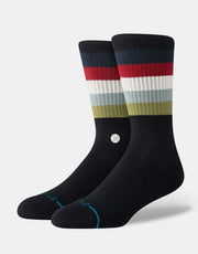 Stance Maliboo Crew Socks - Black Fade