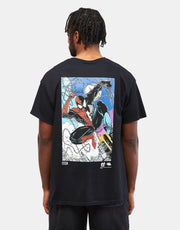 HUF x Spiderman Split EXCLUSIVE T-Shirt - Black