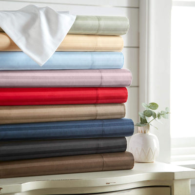 1200 Thread Count Egyptian Cotton Stripe Sheet Sets