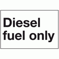 Diesel fuel only