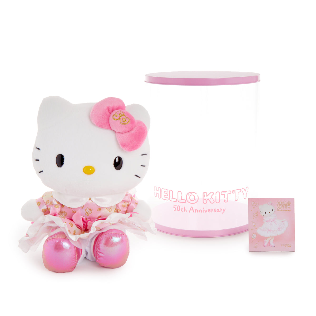 Hello Kitty 50th Anniversary 2024 Limited Edition 15&quot; Plush Plush HUNET   