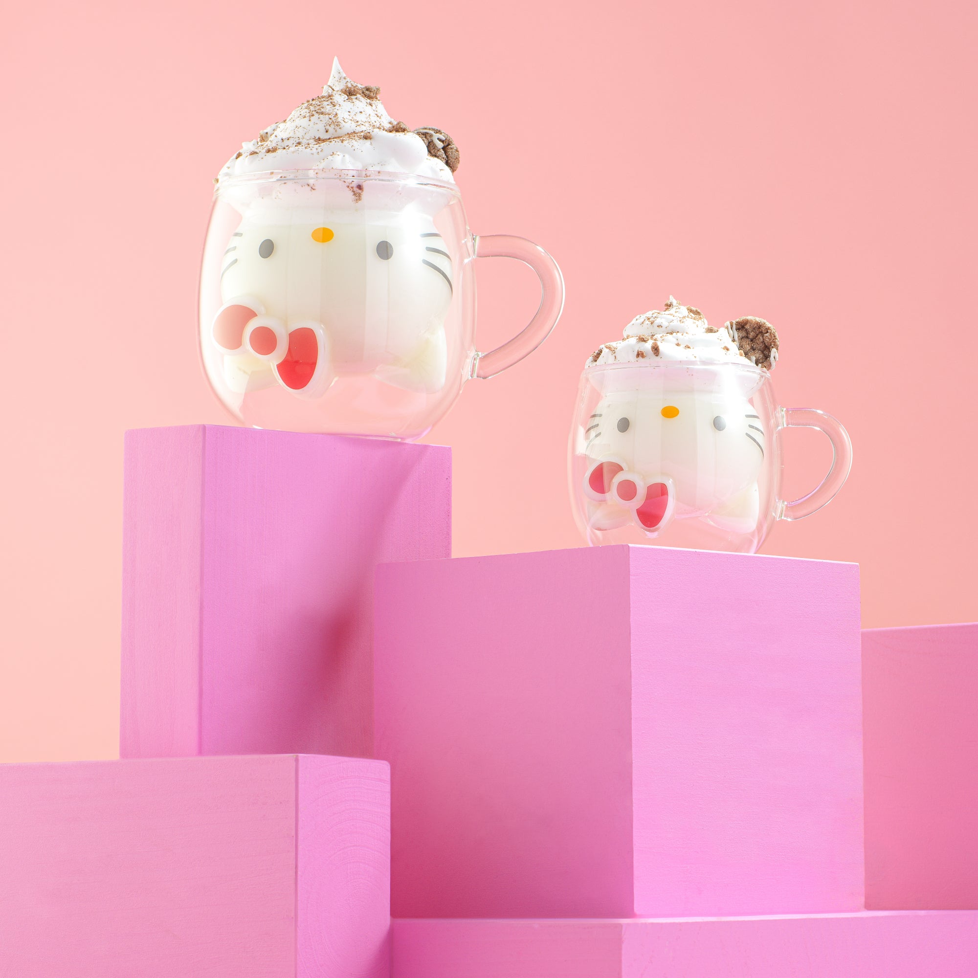 Hello Kitty 3D Double Wall Coffee Mug Home Goods JoyJolt