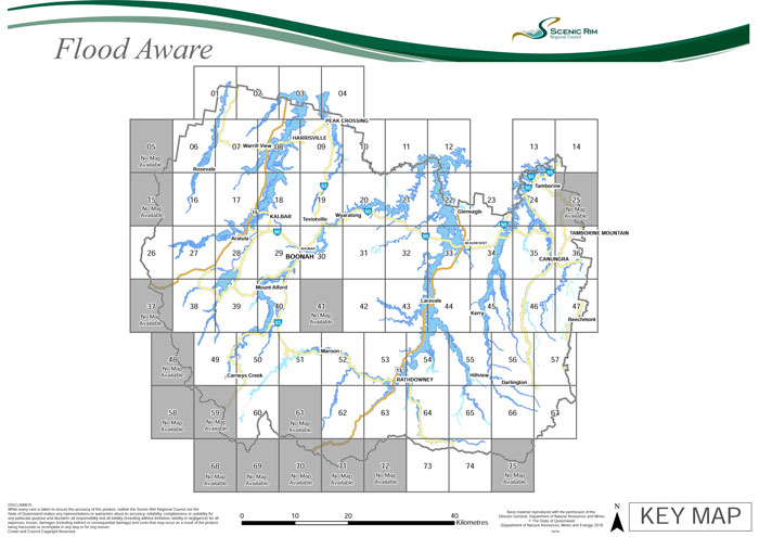 A flood aware keymap october 2018