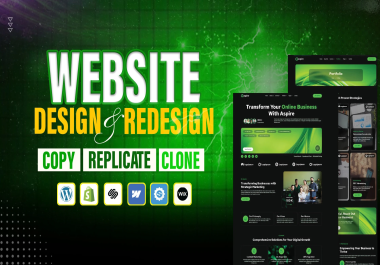 I will copy clone redesign duplicate website in wordpress